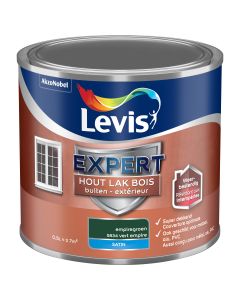 LEVIS EXPERT HOUTLAK BUITEN SATIN EMPIREGROEN 0,5 L