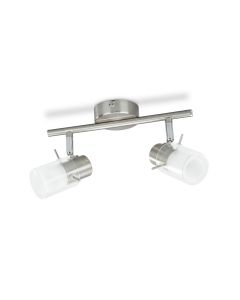 SPOT LED INT 2L VIDRIO 400LM 2X5W