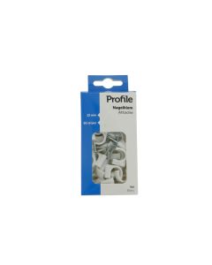 NAGELKLEM ROND 12MM WIT 50ST