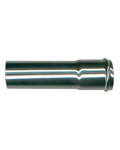 1 Verlengbuis voor sifon 32 x 130 mm - messing