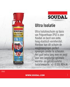 Ultra Isolatieschuim Genius 600ml