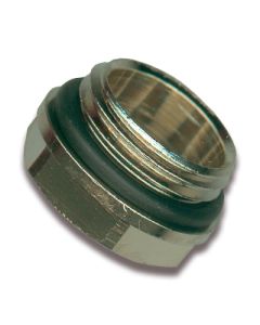 1 Blindstop voor radiator 1/2" - Messing