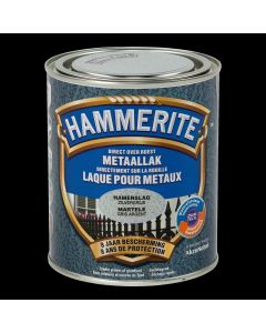 HAMMERITE HAMERSLAGLAK ZILVERGRIJS 0,75 L