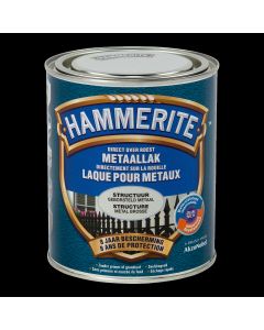 HAMMERITE STRUCT.MAT LAK GEBORST METAAL 0,75 L