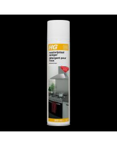 HG roestvrijstaal reiniger 300ml spuitbus