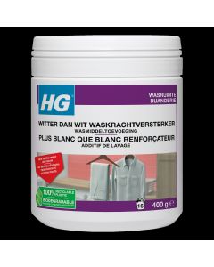 HG witter dan wit waskrachtversterker wasmiddeltoevoeging 400gr pot