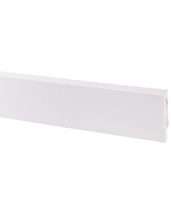 Muurplint MDF gegrond 79x18mm Blok 244cm
