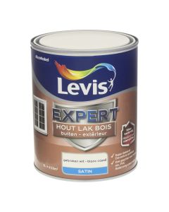 LEVIS EXPERT HOUTLAK BUITEN SATIN GEBROKEN WIT 1 L
