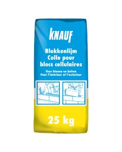 Knauf, Blokkenlijm, 25 kg