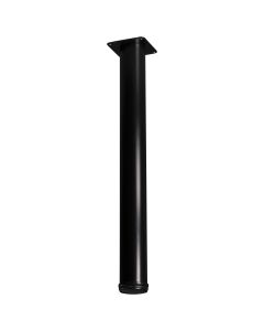 Merkloos Meubelpoot Bonita Ø76mmx72cm, zwart
