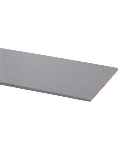 CanDo meubelpaneel rechtkant 18mm aluminium 250X40cm