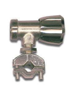 1 Zelfborende aftapkraan haaks 3/4"  - Messing