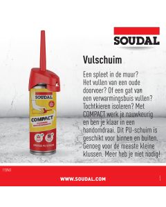 Hoog Rendement Vulschuim 150ml