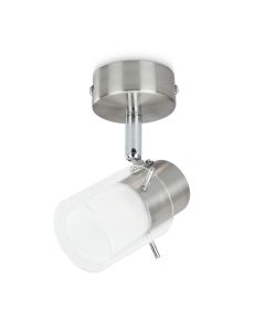 SPOT LED INT 1L VIDRIO 400LM 1X5W