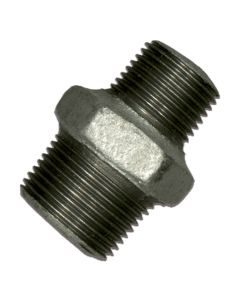1 Verloopnippel 4/4" M x 3/4" M - verzinkt