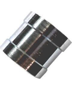 1 Mof 1/2" FF - verchroomd