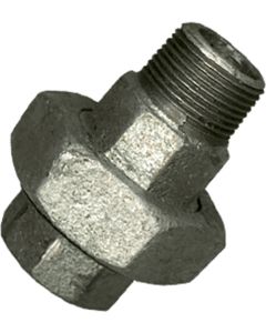 1 Schroefkoppeling 3/4" MF  - verzinkt