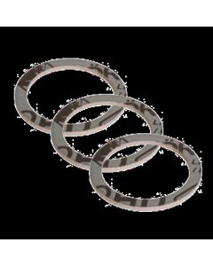3 Dichtingen voor Sifon 5/4 - 30 x 39 mm