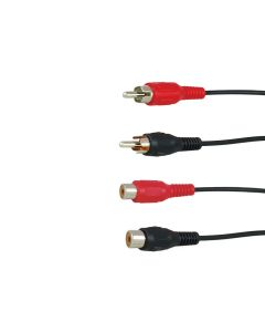 SNOER AUDIO 2RCA M>2RCA V 5M