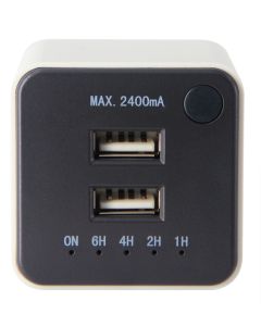 USB-LADER 2XUSB 2.4A +TIMER