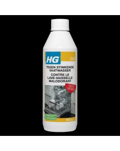 HG tegen stinkende vaatwasser 500gr fles