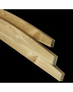 Blokhutplanken - Modulo finish T - 28 x 130 x 1800 mm