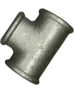 1 T-stuk 3/4" FFF - verzinkt