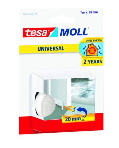 tesamoll® UNIVERSAL Door-to-Floor Foam is een kosteneffectief isolatieschuim om tocht tegen te houden. Het bespaart energie door kieren tot 20mm af te dichten.
