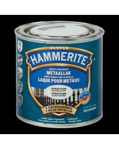 HAMMERITE STRUCT.MAT LAK NATUURLIJK WIT 0,25 L