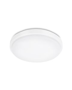 PLAF LED 800LM 12W  IP40 22CM WIT