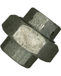 1 Schroefkoppeling 4/4" FF - verzinkt