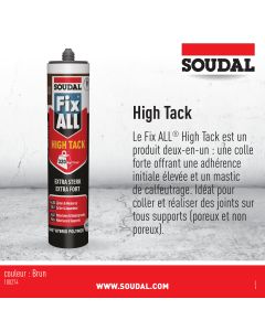 Fix ALL High Tack Bruin 290ml
