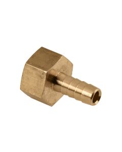 1 Slangpilaar voor flessengas 9 mm x 1/2" F - messing