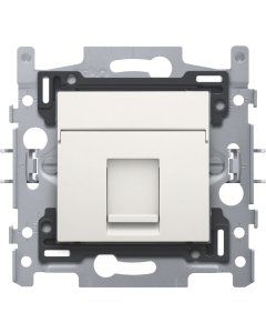 STOPCONTACT 1XRJ45 UTPCAT5 WHITE