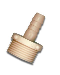 1 Koppeling 3/4" M x 10 mm - nylon