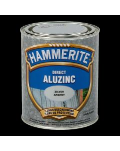 HAMMERITE DIR.ALUZINC ZIJDEGLANS ZILVER 0,75 L