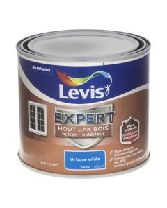 LEVIS EXPERT HOUTLAK BUITEN SATIN MIX WHITE 0,5 L