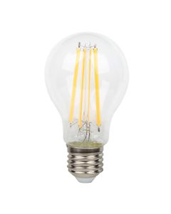 LED CLA E27 806LM 7W WW HEL 2PC