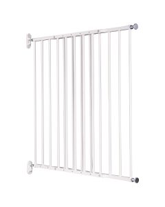 Traphek Jules metaal wit, draai 625-1068mm, 72cm hoog, handmatig