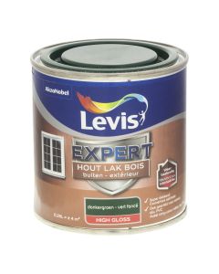 LEVIS EXPERT HOUT LAK BUITEN HIGH GLOSS DONKERGROEN 0,25 L