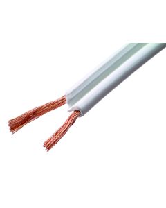 AUDIOKABEL 2X0.75 WIT 25M