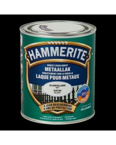 HAMMERITE SATIJNGLANSLAK WIT 0,75 L