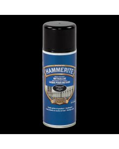 HAMMERITE HOOGGLANSLAK ZWART 0,4 L