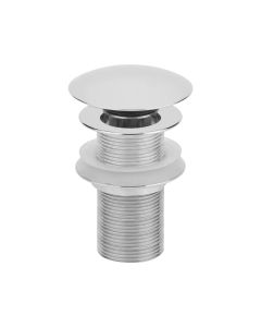1 Afvoerplug voor wastafel met digiclic - 5/4" verchroomd