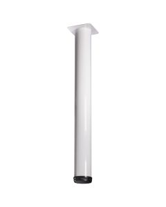 Merkloos Meubelpoot Bonita Ø76mmx72cm, wit