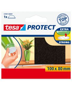 tesa® Protect Beschermvilt bestaat uit vellen of pads van zacht vilt: ideale vloerbescherming en handig om krassen op elk willekeurig oppervlak te voorkomen.