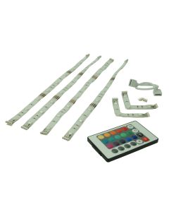 LED STRIP RGB 4X40CM RC IP20