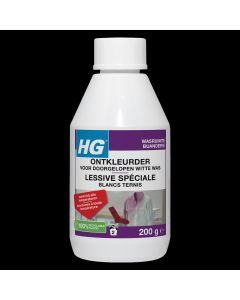 HG ontkleurder doorgelopen witte was 200gr fles