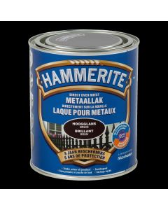 HAMMERITE HOOGGLANSLAK BRUIN 0,75 L