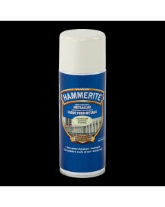 HAMMERITE METAALLAK HOOGGLANS GEBR WIT 0,4 L
